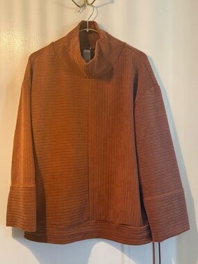 Marla Wynne Pullover Mock Turtleneck New!